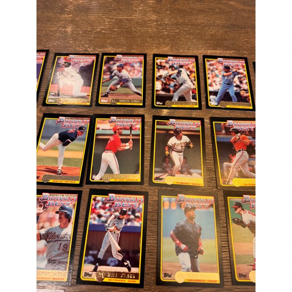 1992 Topps McDonald's Baseball's Best Complete 44 Card Set Barry Bonds Ripken